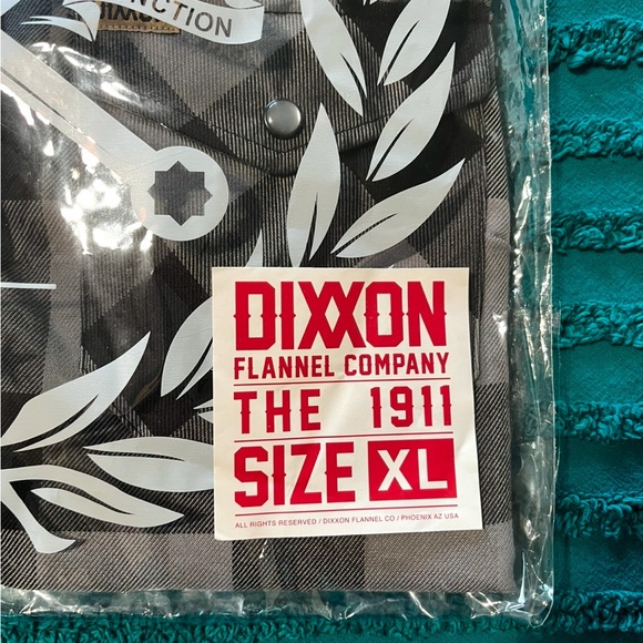 NIB DIXXON FLANNEL WOMENS THE 1911. XL - Picture 4 of 4